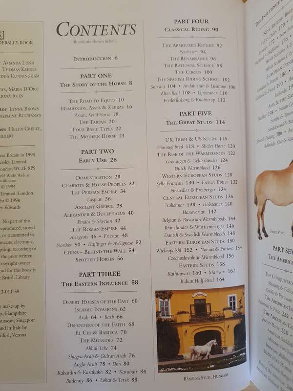 DK - The Encyclopedia of the Horse - The Major Breeds of the World: Elwyn Hartley Edwards (NEW)