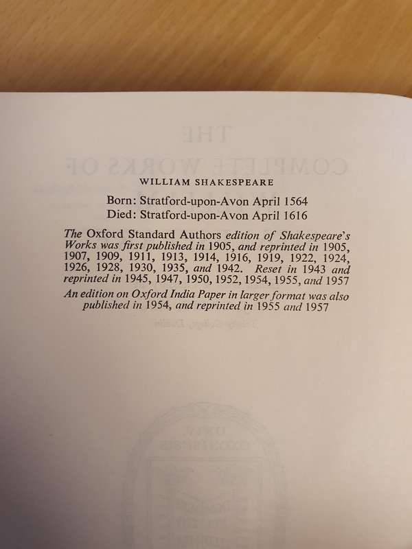 The Complete Works of William Shakespeare  (Hardcover)
