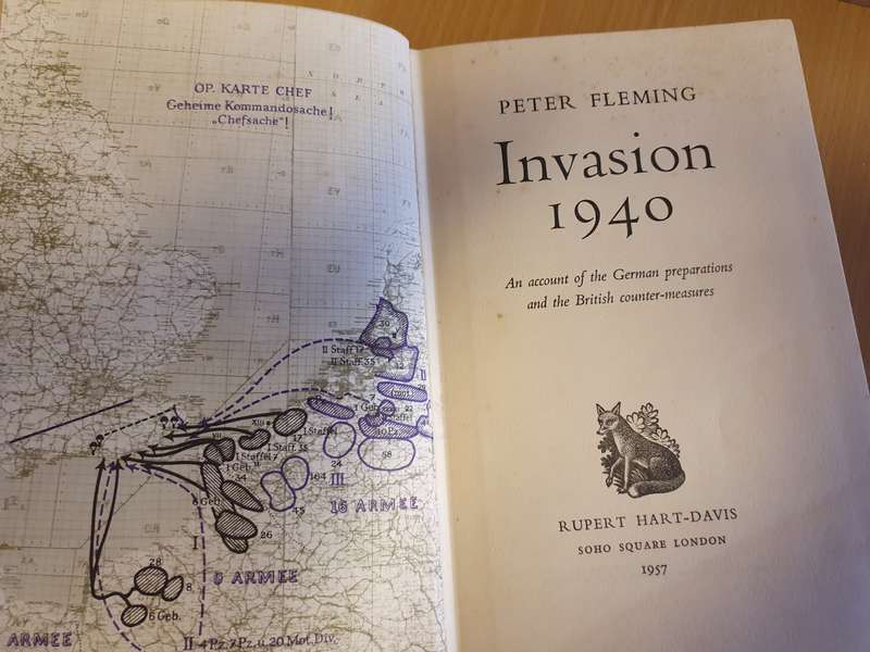Invasion 1940 - An Account of the German Preparations & British Counter-Measures: P. Fleming