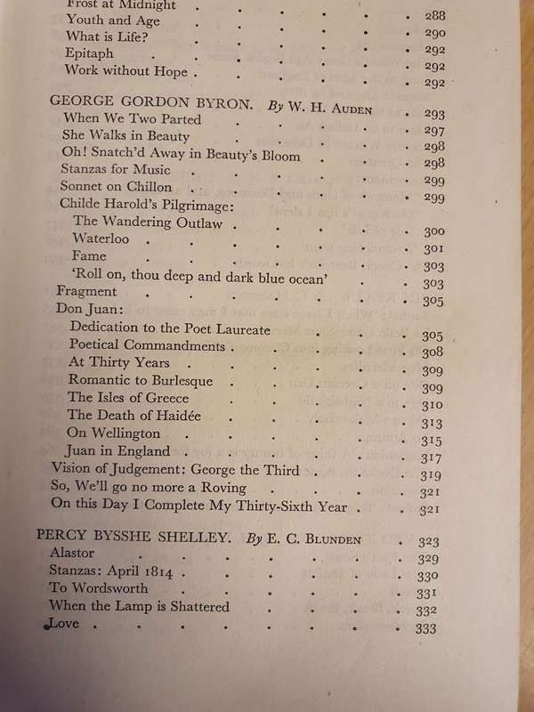 Fifteen Poets - From Chaucer to Arnold  (Hardcover)