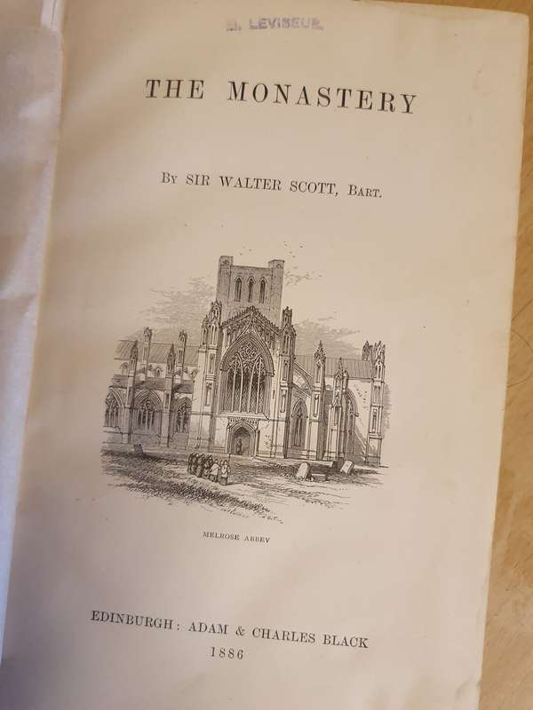 The Waverley Novels - The Monastery by Sir Walter  Scott
