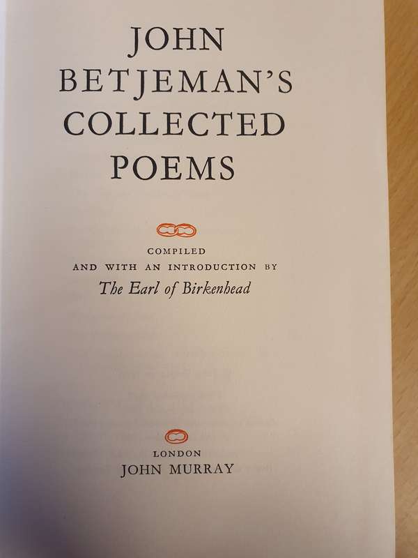John Betjeman`s Collected Poems  (Hardcover)