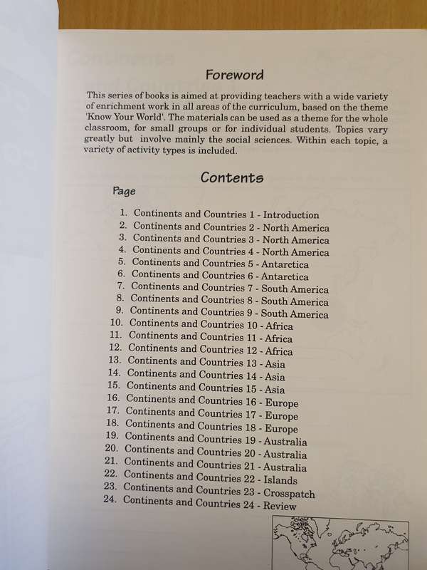 Know Your World - Countries and Continents (Paperback)