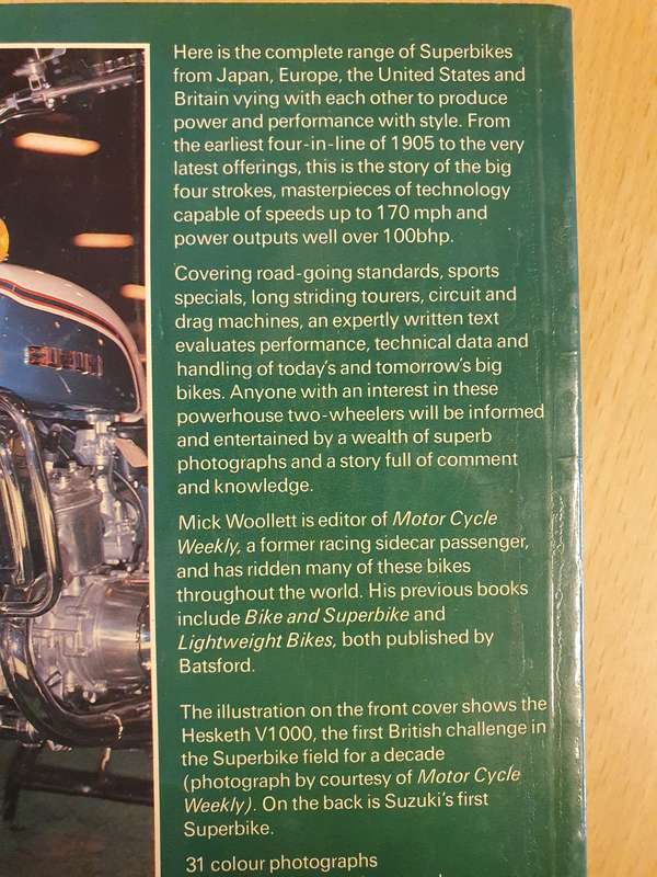 Superbikes : Mick Woollett  (Paperback)