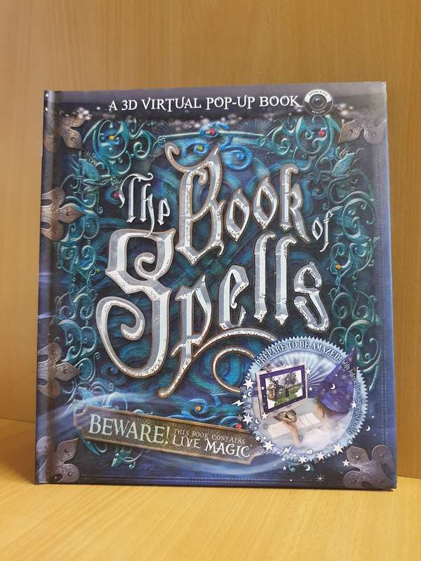 The Book of Spells (A 3D Virtual Pop-Up Book) Hardcover