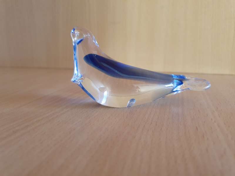 Glass Seal Figurine  (11cm x 7cm)