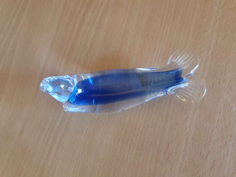 Glass Seal Figurine  (11cm x 7cm)