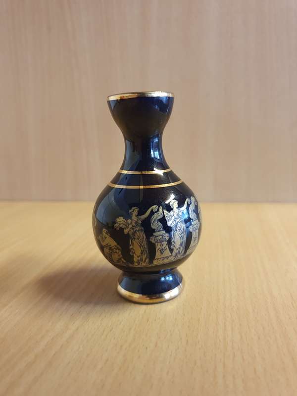 Vintage Hand Made Neofitou Keramik Vase, Made in Greece
