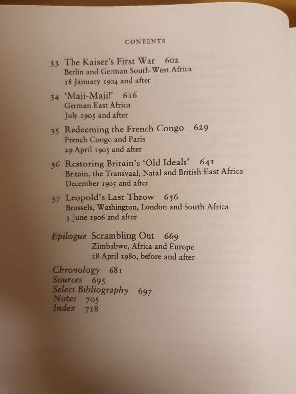 The Scramble for Africa: Thomas Pakenham  (Hardcover)