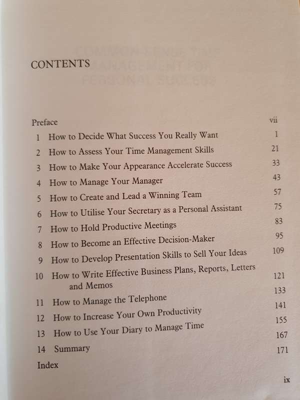 Common-Sense Time Management: Barrie Pearson (Hardcover)