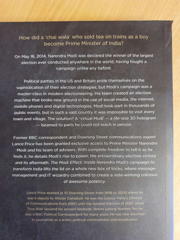 Modi Effect - Inside Narendra Modi`s Campaign to Transform India: Lance Price (Paperback)