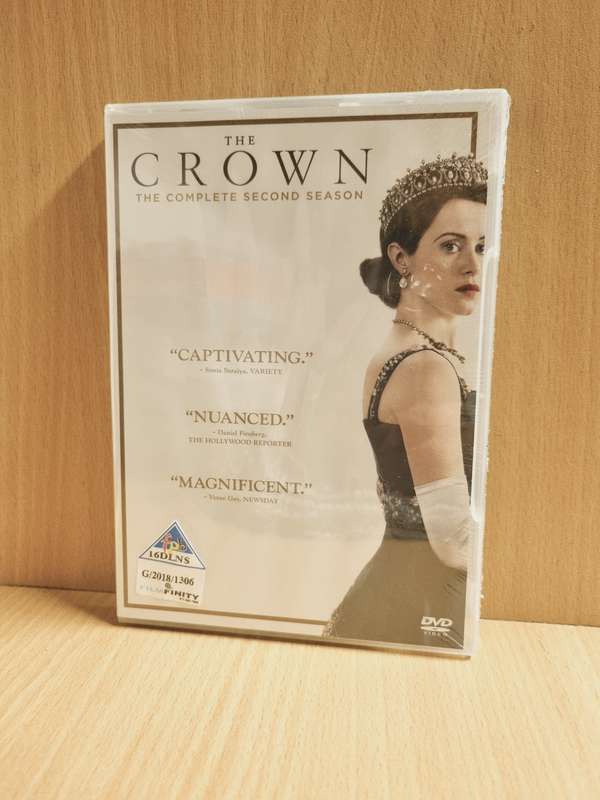 The Crown - The Complete Second Season - Dvd (2 discs)  NEW CONDITION
