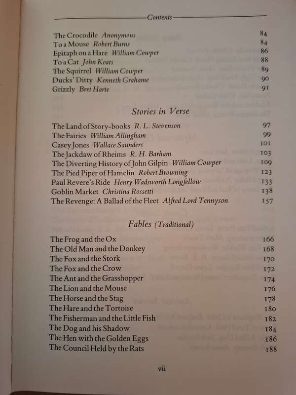 The Illustrated Treasury of Children`s Classics (Over 125 Favourite Poems & Stories) Hardcover
