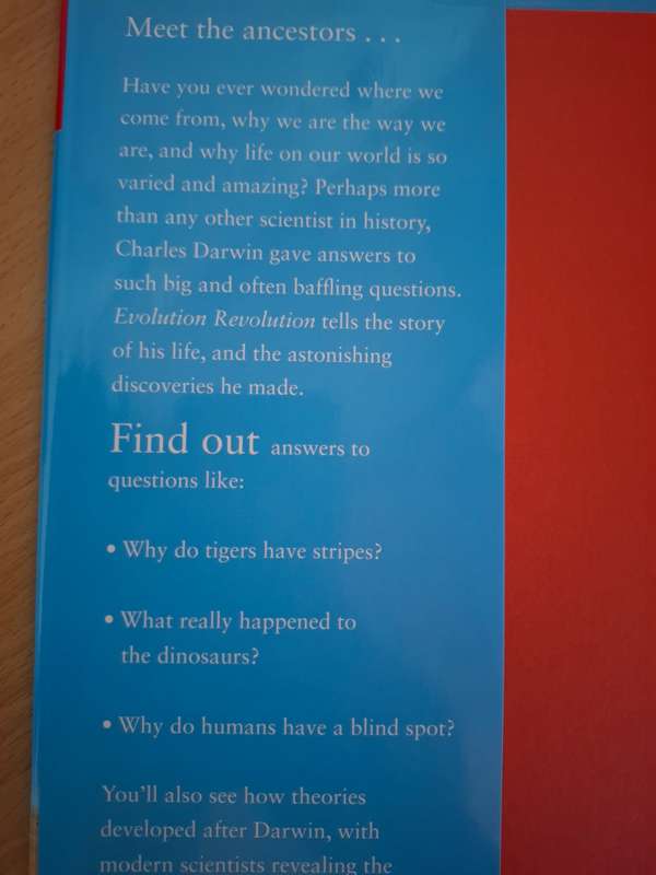 DK - Evolution Revolution (From Darwin to DNA) Robert Winston  (Hardcover)