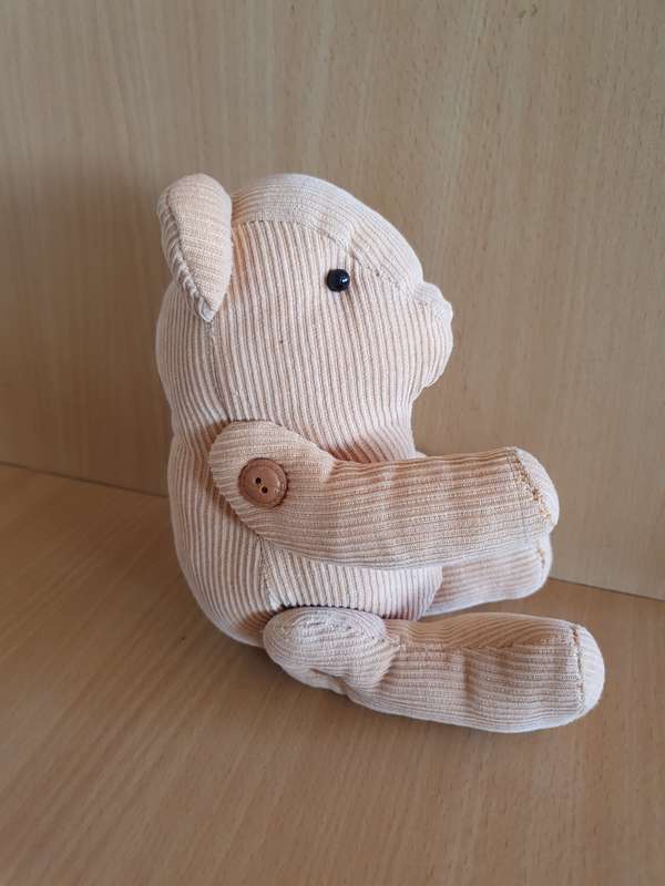Jointed Bear Soft Toy (16cm x 12cm)