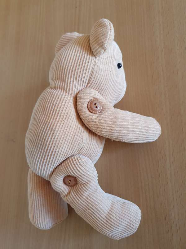 Jointed Bear Soft Toy (16cm x 12cm)