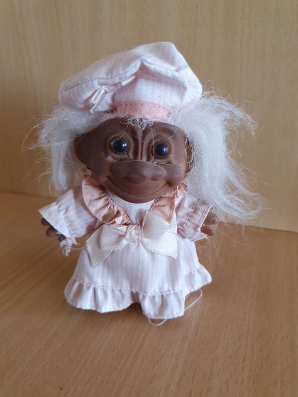 Female Troll - height 12cm width 10cm