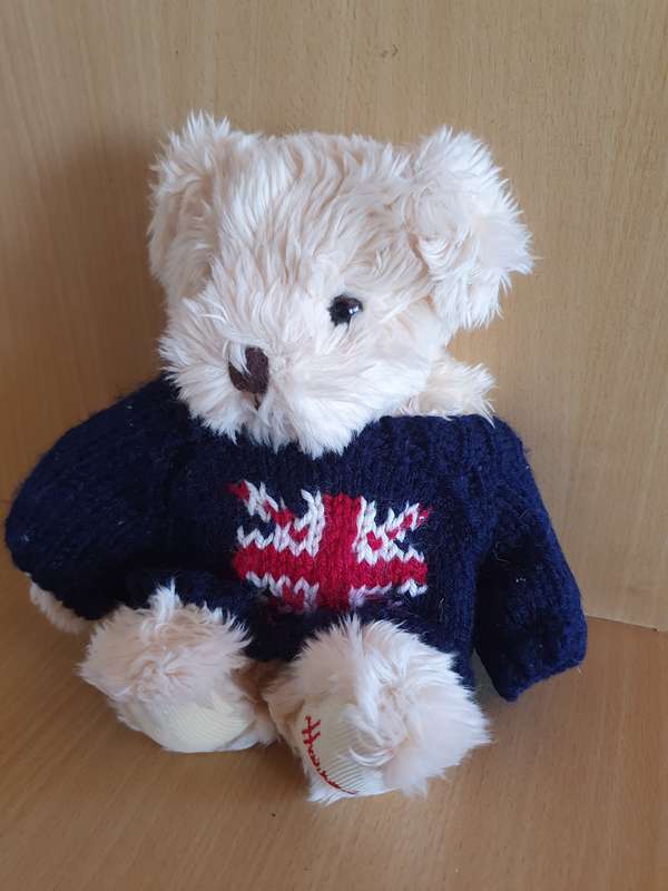 Harrods Teddy Bear - 20cm x 18cm