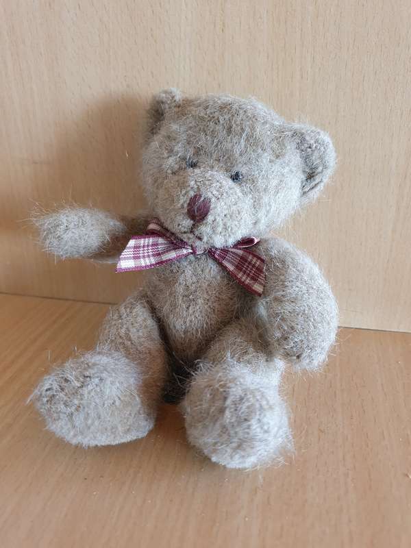 Russ Teddy Bear - Cameron  (14cm x 12cm)