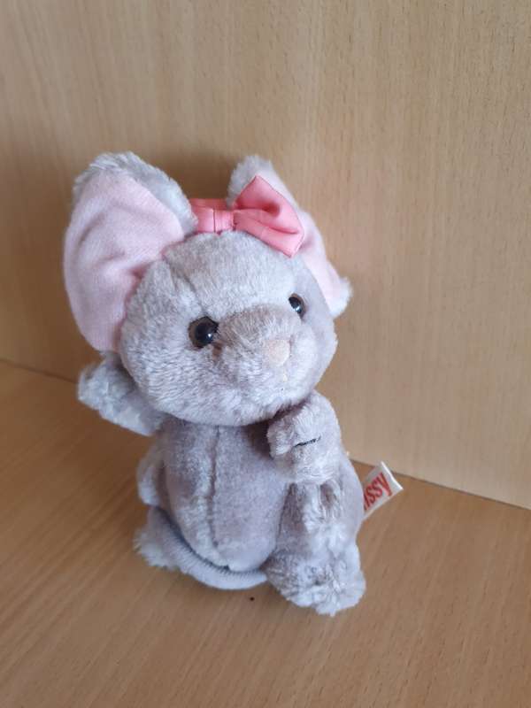 Russ Berrie Missy Mouse Plush Toy  (16cm x 12cm)