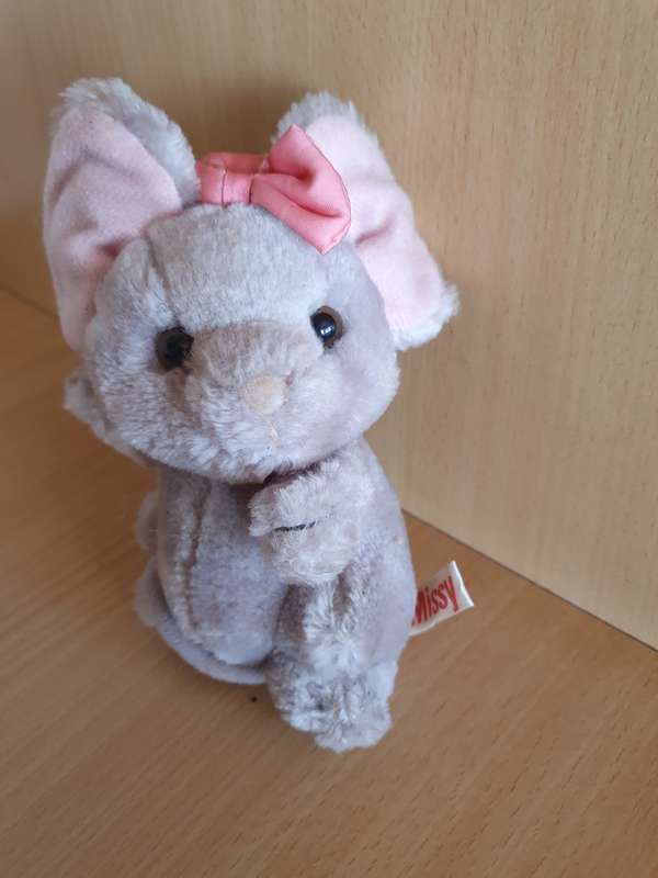 Russ Berrie Missy Mouse Plush Toy  (16cm x 12cm)