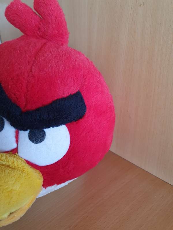 Red - Angry Bird Plush/Soft Toy (30cm x 25cm)