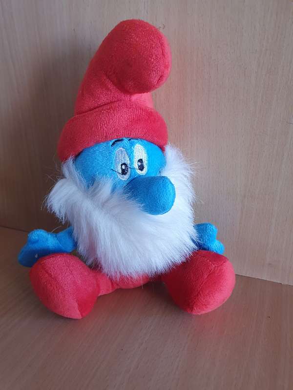 Grandpa Smurf Soft Toy (25cm x 15cm)