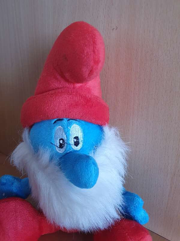 Grandpa Smurf Soft Toy (25cm x 15cm)