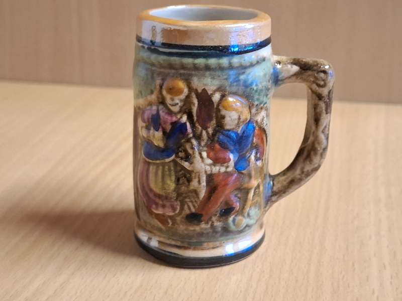 Miniature Beer Tankard/Beer Mug - height 8cm width 4cm