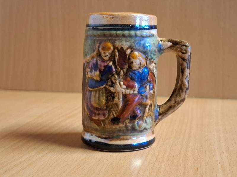 Miniature Beer Tankard/Beer Mug - height 8cm width 4cm