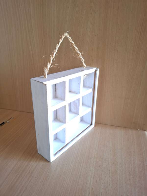 Small Wooden Printers Tray  (15cm x 15cm depth 3cm)