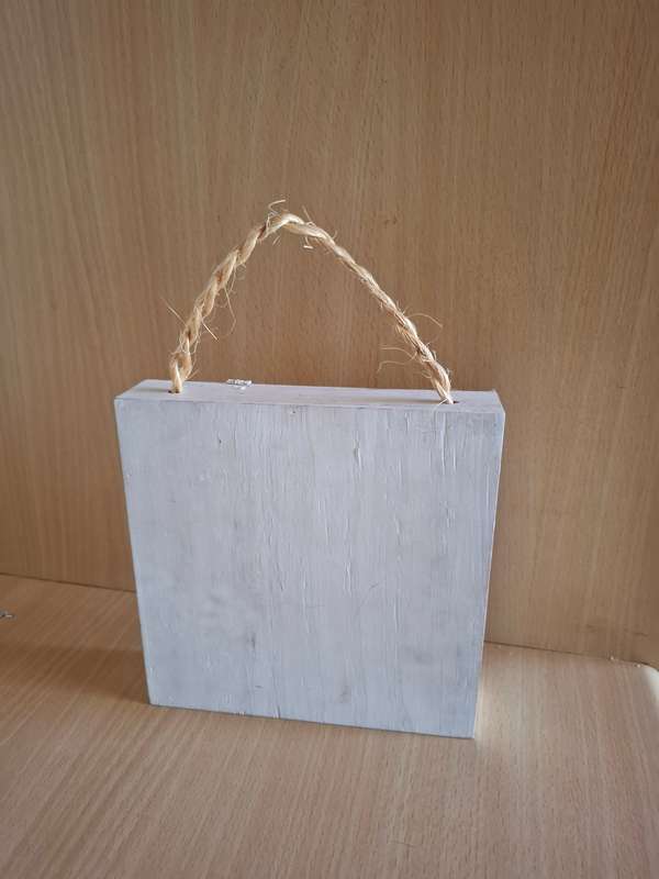 Small Wooden Printers Tray  (15cm x 15cm depth 3cm)