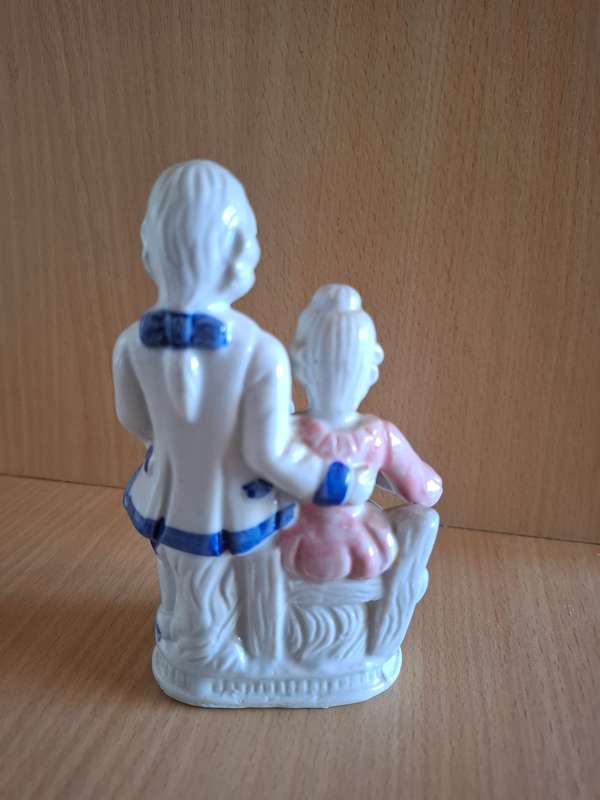 French Couple Figurine