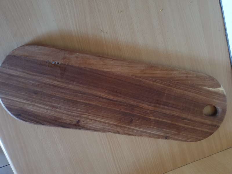 Oval Wooden Platter/Wooden Board  (54cm x 18cm)