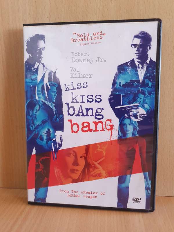 Kiss Kiss Bang Bang - Dvd  (Robert Downey JR, Val Kilmer)