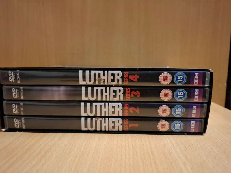 Luther - Series 1-4  (Dvd)  7 discs