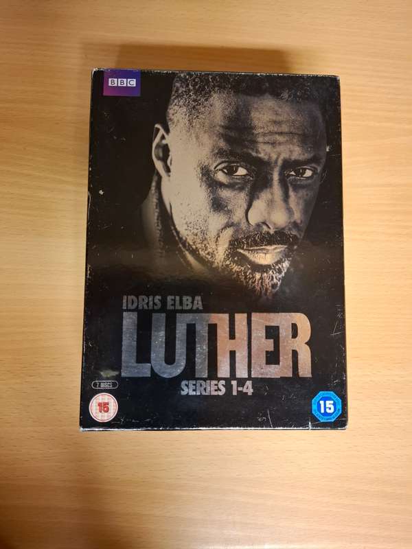 Luther - Series 1-4  (Dvd)  7 discs