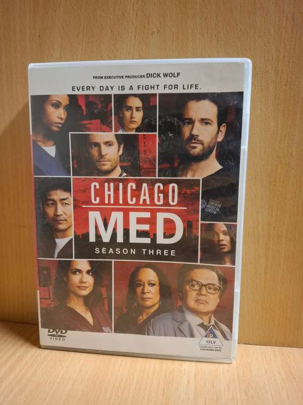 Chicago Med - Season Three  (Dvd)  5 discs