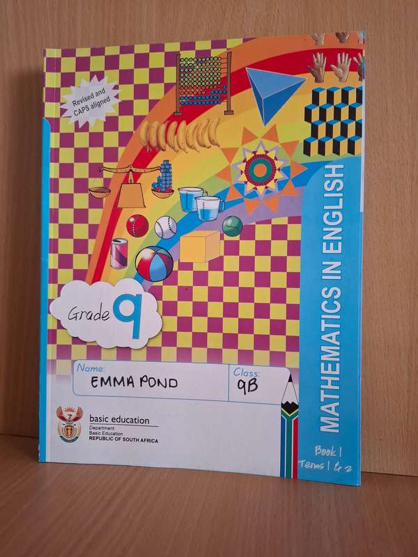 Mathematics in English Grade 9 Book 1 Terms 1 to 2