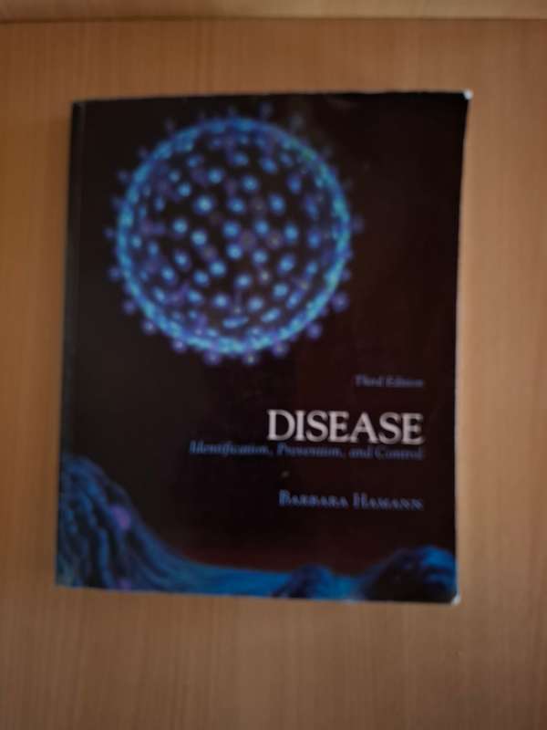 Disease - Identification, Prevention and Control: Barbara Hamann (Third Ed) Paperback