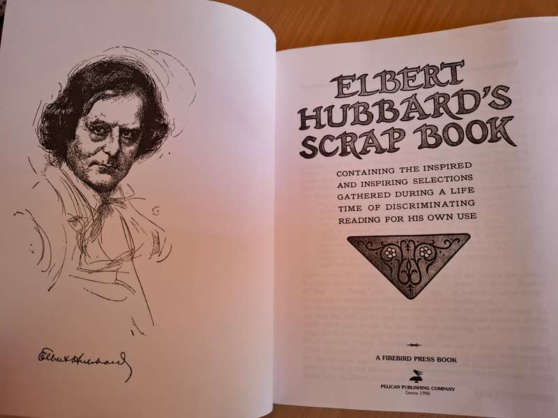 Elbert Hubbard`s Scrap Book  (Paperback)