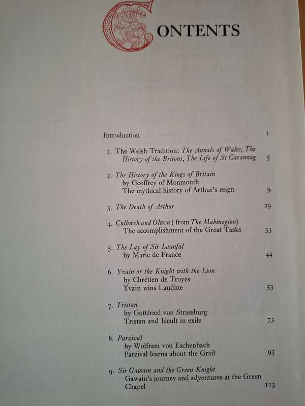 The Arthurian Legends - An Illustrated Anthology : Richard Barber  (Hardcover)
