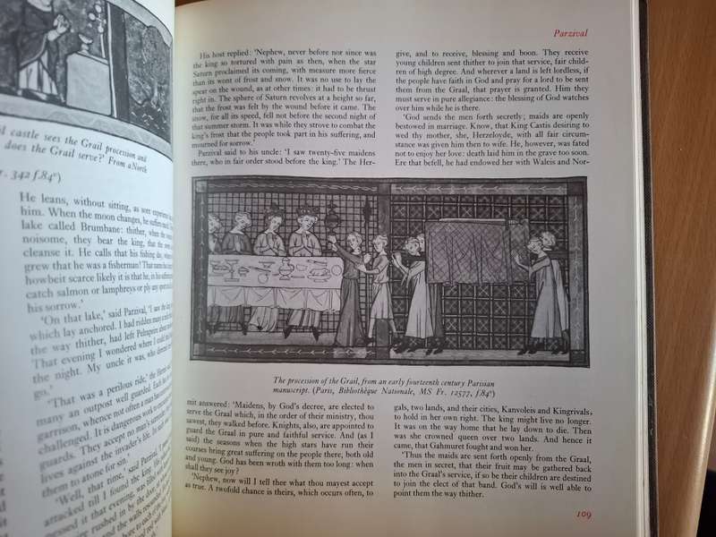 The Arthurian Legends - An Illustrated Anthology : Richard Barber  (Hardcover)