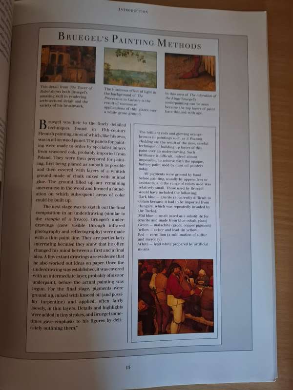 History & Techniques of The Great Masters - Bruegel : Penelope Le Fanu Hughes (Paperback)