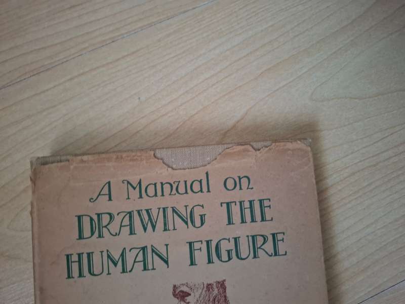 A Manual on Drawing The Human Figure Written and Illustrated by L.A. Doust (Hardcover)