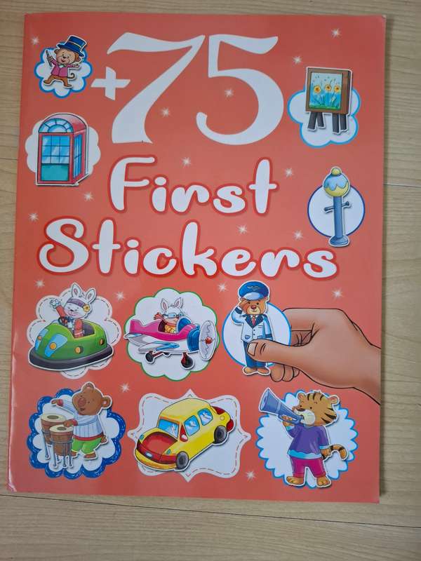 + 75 First Stickers  (Paperback)