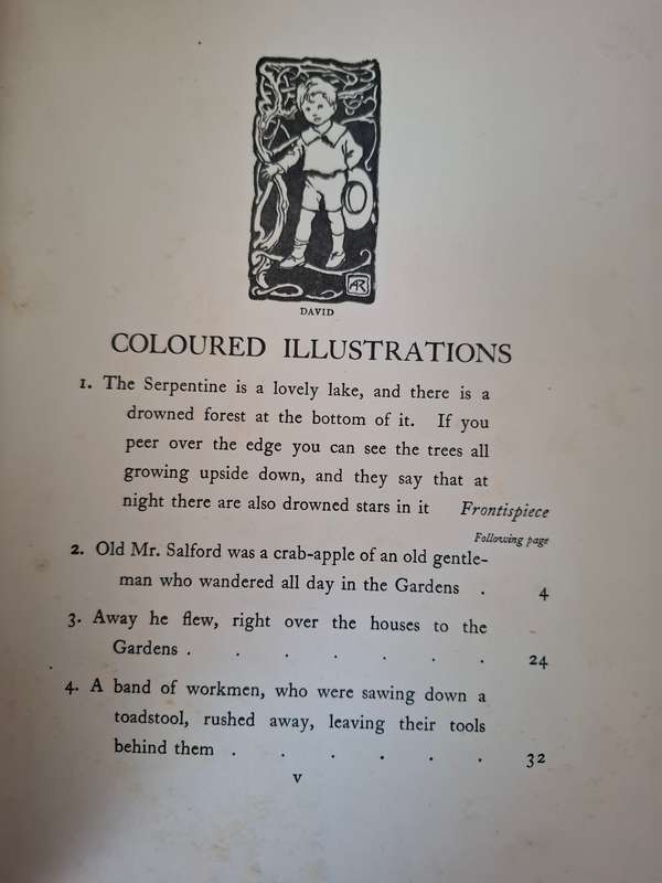 Peter Pan in Kensington Gardens by J.M. Barrie,  1951  (Hardcover)