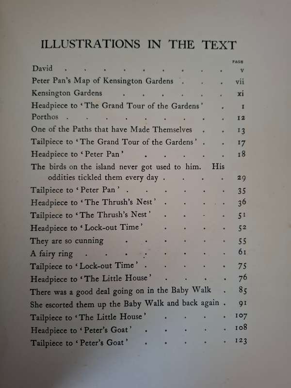 Peter Pan in Kensington Gardens by J.M. Barrie,  1951  (Hardcover)