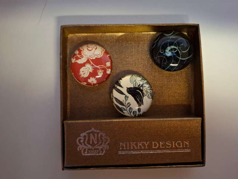 Set of 3 Fridge Magnets
