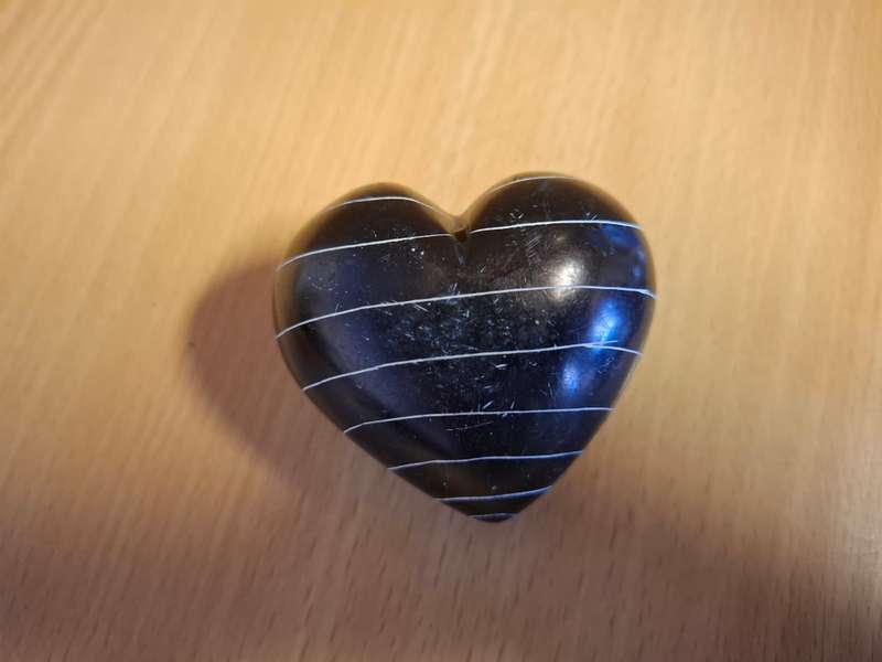 Small Stoneware Heart (7cm x 7cm)